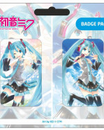 Hatsune Miku Pin Badges 2-Pack Set A